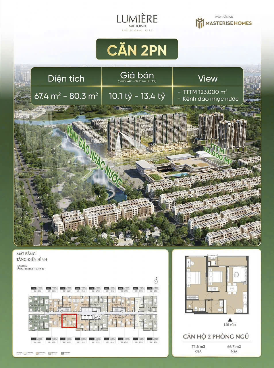 BOOKING CĂN HỘ LUMIERE MASTERI 2 CAN 2PN